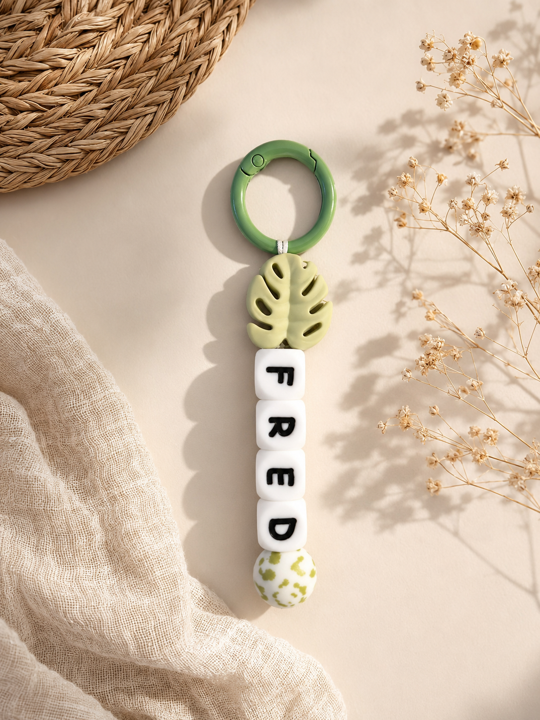 Porte clé simple - 5 lettres 🔑
